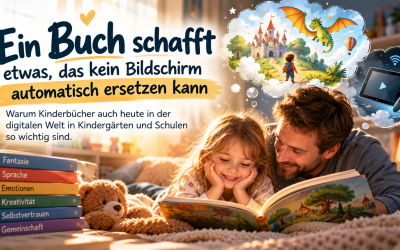 Ein Buch schafft etwas, das kein Bildschirm automatisch ersetzen kann